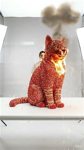 This Cat is ON FIRE🔥