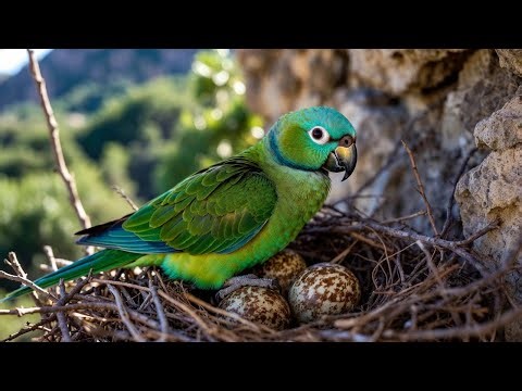 Amazon Parrot Life Cycle: From Egg to Fledgling in the Rainforest Canopy | 4K HDR 60FPS