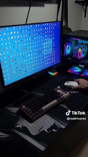 Ultimate Purple PC Gamer Setup Upgrade