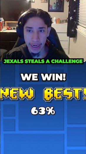 JEXALS STEALS A MULPAN CHALLENGE IN GEOMETRY DASH