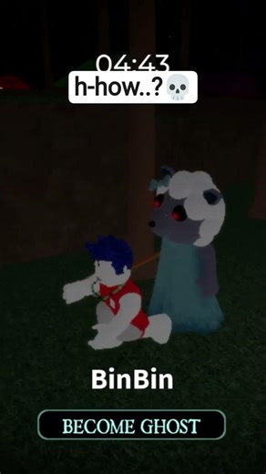 how he distracts a bot in piggy #roblox #robloxpiggy