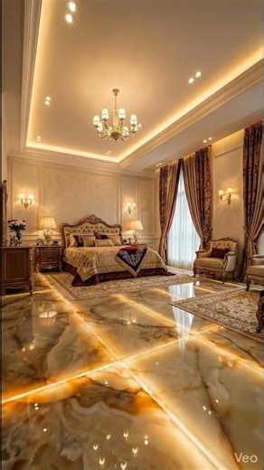 Luxury Onyx Stone Resin Flooring Bedroom Renovation — Full Timelapse Process