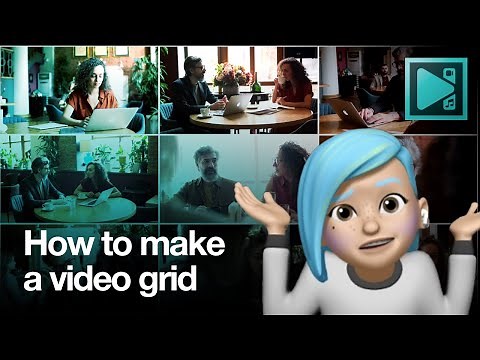 How to make a video grid or video wall in VSDC for free