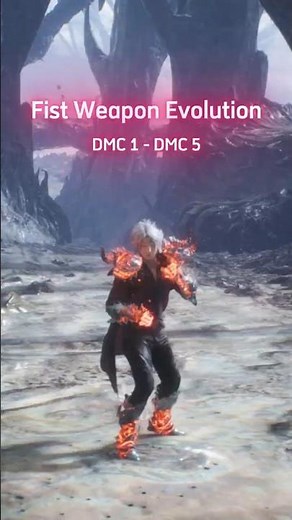 Dante's [ Fist Weapon ] Evolution || Devil May Cry 1 - 5
