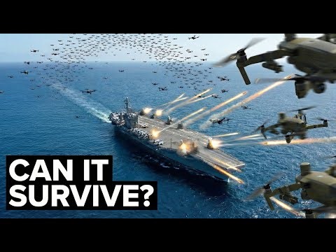 What Happens If 1,000 Drones Swarm A US Carrier