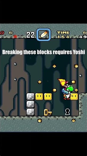 The Key In Forest of Illusion 3 Super Mario World #short