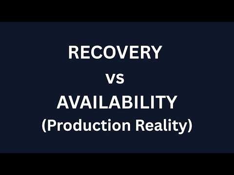 Recovery Speed vs High Availability in AWS & Azure | Production Architecture Thinking