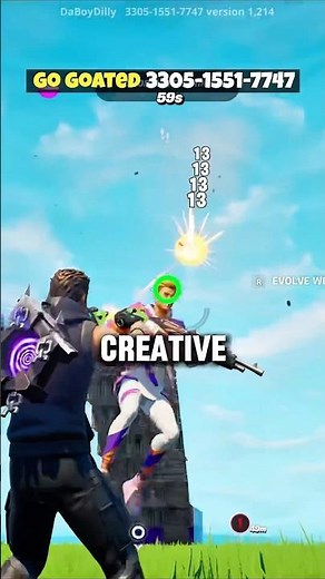 Go Goated! CUSTOM Crosshair CODE