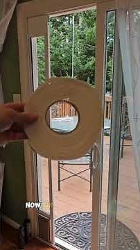 How to install a cat door in your window or sliding door