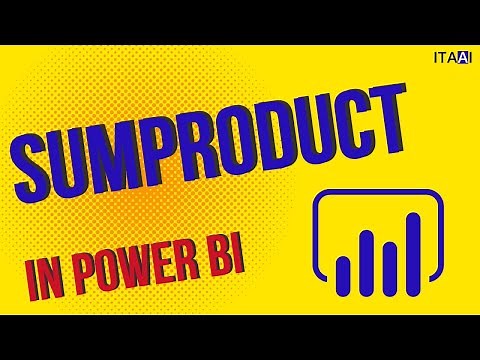 Excel SUMPRODUCT Function vs. Power BI Equivalent - Tutorial and Comparison #excel #powerbi