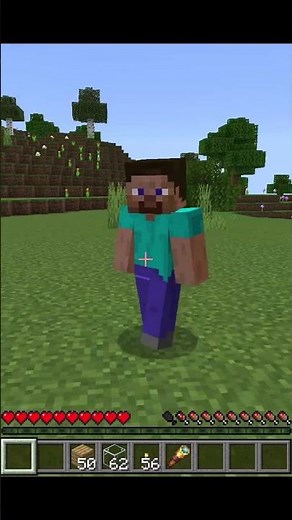 Minecraft: buff player Amazing Helps to Steve - Montero #shorts