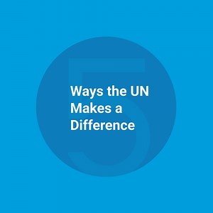 6.2K views · 109 reactions | How does the United Nations make a difference? The UN makes a difference in various ways, including assisting refugees, providing food aid, supplying vaccines, tackling climate change, protecting human rights, and coordinating humanitarian appeals. #UN80 | UN Geneva | Facebook