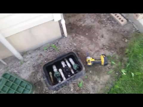 How to fix a leaking Sprinkler Valve Part 1
