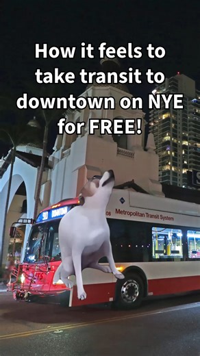 🎉✨ Ring in the New Year with FREE rides from MTS! ✨🎉 This New Year’s Eve (Tues. 12/31), MTS Bus and Trolley routes are offering free rides starting at 6 p.m. Plus, enjoy extra Trolley service past midnight 🚍🚋 Skip parking fees, dodge rideshare surge prices, and take transit to the party! With extended late-night Trolley service past midnight, you can celebrate, stay safe, and save BIG. Your NYE plans just got safer and smarter – cheers to 2025 🥂🚌 #NYEFreeRides #MTS #TakeTransit | Metropoli