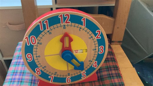 Watch Learn the time with this wooden learning clock tool on Amazon Live