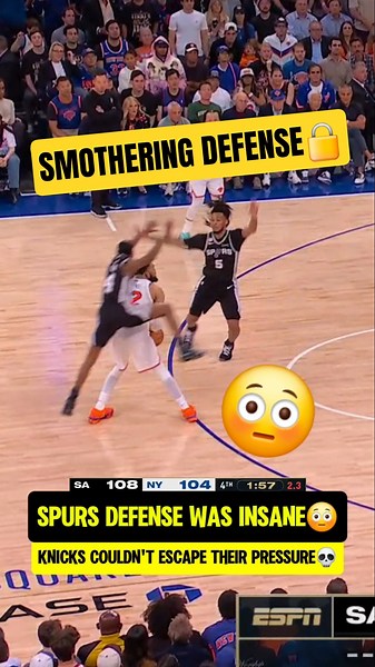 Spurs HUNTING The Knicks in Game 3😳