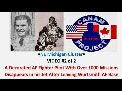 Missing 411 David Paulides Presents Video#2 On A Missing Fighter Pilot Lost in NE Michigan