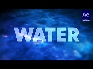 Create REALISTIC WATER in After Effects | Adobe Tutorial