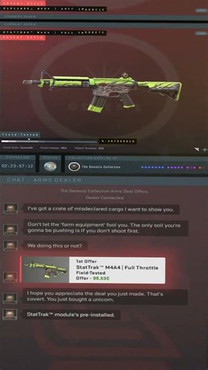 i got insanely lucky opening genesis terminals #cs2 #genesisterminal #genesis #counterstrike