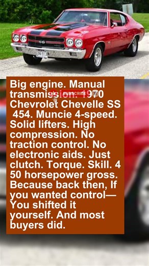 You Could Order This Big Block With a 4-Speed