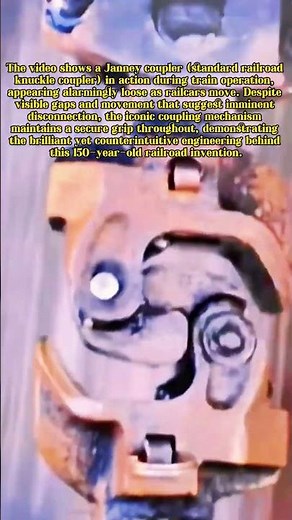 Train Tech: Why This Loose-Looking Coupler Never Actually Fails!