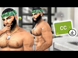 SIMS 4 💕| URBAN REALISTIC MALE SIM + CC FOLDER DOWNLOAD 🔥