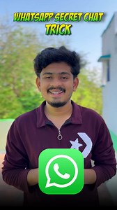 10K views · 186 reactions | WhatsApp Secret Chat Tricks...勞 . . . #tech #trick #reels #trending #ai #instagram #instagood #instadaily #instamood #instafashinon | Yuva Tech | Facebook