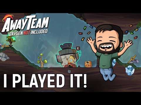 Away Team - New Oxygen Not Included game by Klei! First look!