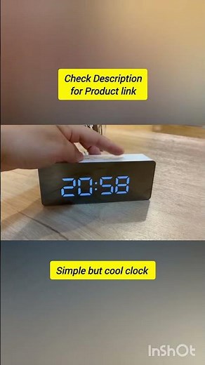 Simple but Cool clock | #clock #Alarm #time #gadgets #trending #viral