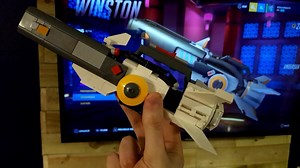 Winston's Tesla Cannon (Undersea skin) out of LEGO Credits: u/pinchanzee | Overwaifu