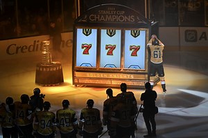 "NHL promotion gambling addiction": NHL fans left debating after Golden Knights' Vegas-themed Stanley Cup celebration ceremony