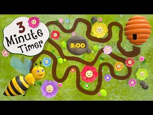 3 Minute Timer | 3 minute timer with Honey Bee | 3 Minute Timer Bomb | 3 minute Bee Timer