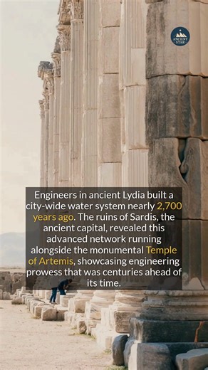Sardis reveals a 2,700-year-old water system. #ancienthistory #archaeology #discovery | Ancient Star