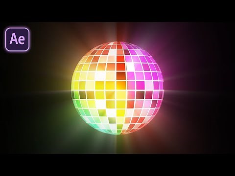 Create a Disco Ball Animation in After Effects | No Plugin required