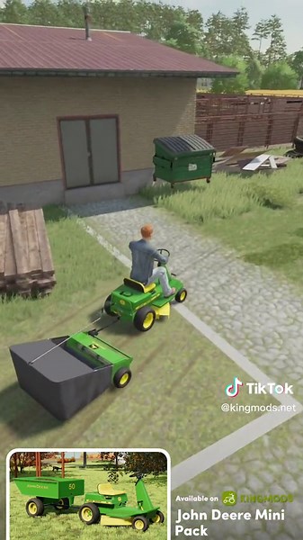 Lawn mowing is now realistic ! #kingmods #landwirtschaftssimulator22 #farmingsimulator #farmingsimulator22 #fs22 #fs22mods #farming #ls22