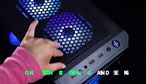 HAJAAN Wind W50 Gaming Desktop Tower PC, AMD Ryzen 5 3500 Hexa-Core Processor 3.6GHz, 32GB DDR4 RAM, 1TB SSD, 1TB HDD, GeForce GTX 1660 6GB, RGB Keyboard & Mouse, Windows 10 Home