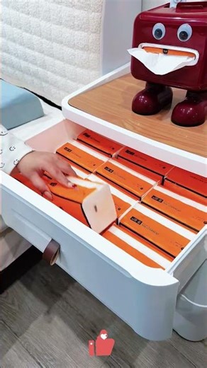 Multi-Layer Bedside Cabinet 🛏️📚 Space-Saving Storage with Hidden Compartments