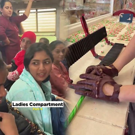 Ladies Compartment is a Mood😂💃 Princy Parikh #whatyaaprincy #train #metro #local #mumbai