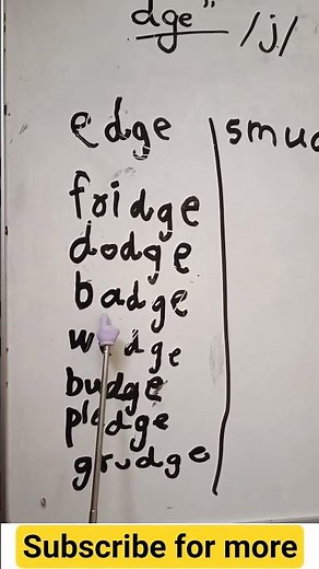 👉 Why does DGE make the /j/ sound? | Easy Phonics Tip 🎯
