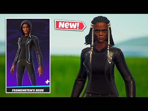 New Frankenstein's Bride Skin Gameplay in Fortnite!
