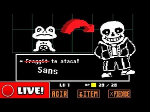 Speedrun de Undertale, mas os inimigos são ALEATÓRIOS.