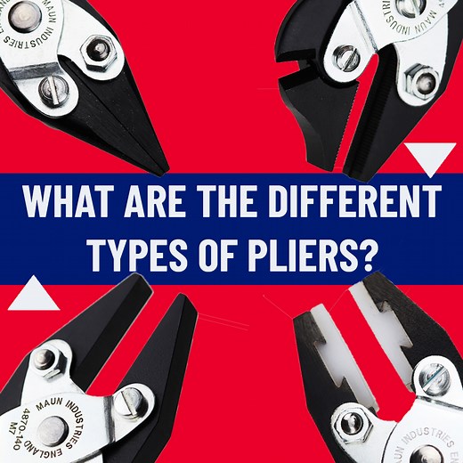 Types Of Pliers And How To Use Them