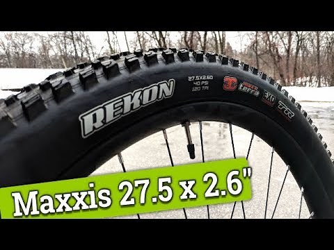 All Around WT Tire The Maxxis Rekon EXO/TR 27.5x2.6 Weight & Feature Review