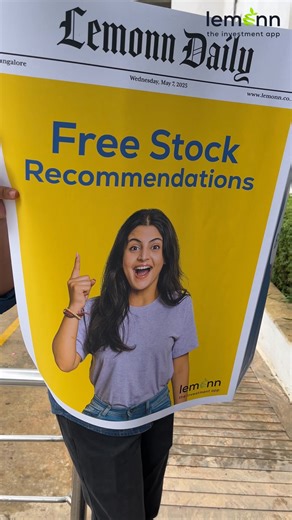 You can now get stock recommendations for FREE on Lemonn. Download the app now! | Lemonn