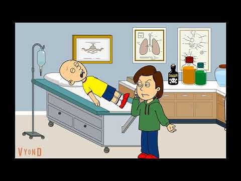 Rosie Gets Caillou Sick And Gets Grounded (1st Ep)