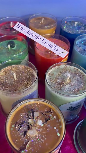 1.3K views · 29 reactions | We love our handmade candles here at Practical Magic Store! Over 300 different types of scents created! Www.practicalmagicstore.com #practicalmagicstore #candles #handmade #magic | Practical Magic Store | Facebook