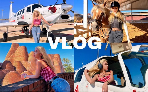 飞离地球13000英尺跳伞｜情侣度假VLOG｜skydive｜马术｜滑雪 ｜东风韵品酒｜约会美人鱼餐厅