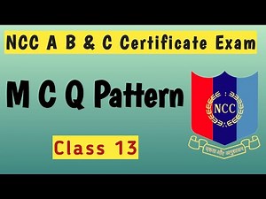 NCC A, B & C Certificate Exam Preparation | Must-Know Questions for Alpha Grade 🏆 || Mix MCQ Part 13