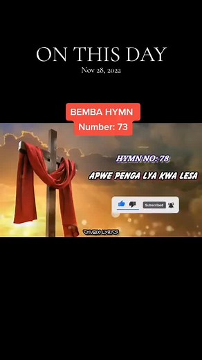 Celebrating Bemba Hymns on November 28