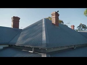 Installing a colorbond steel roof from Steeline